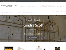 Tablet Screenshot of englishrose.com